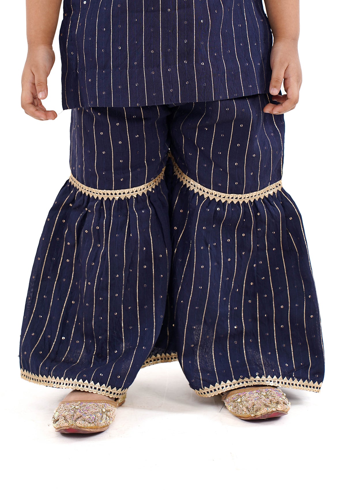 NEEL CHANDANI SHARARA SET(GIRL)