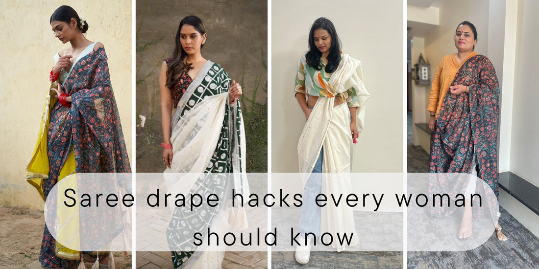 Saree Draping Hacks Every Woman Should Know