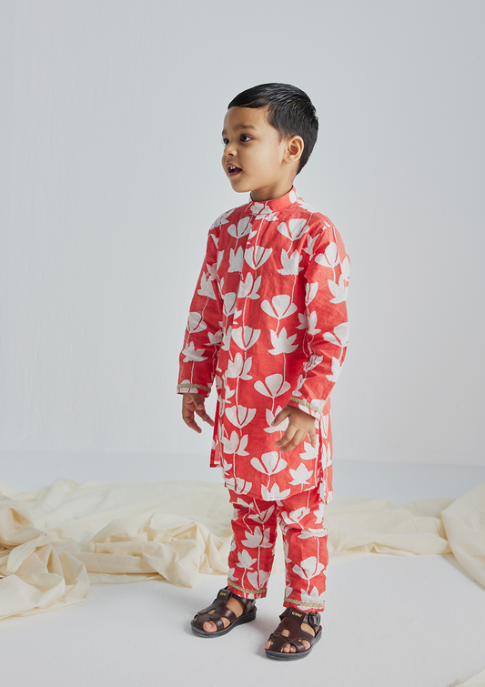 ANGRY BIRD KURTA SET (BOY)