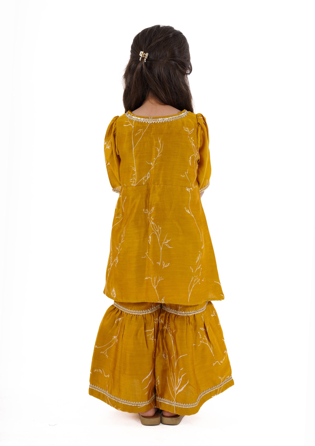 KHASKHAS SHARARA SET (GIRL)
