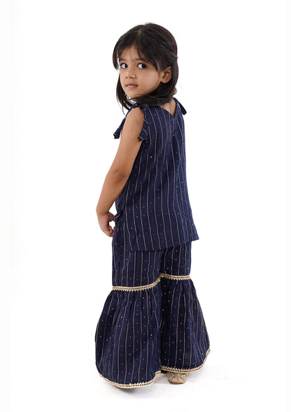 NEEL CHANDANI SHARARA SET(GIRL)