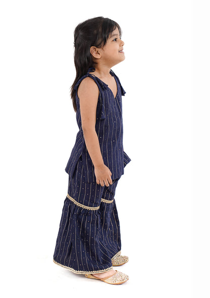 NEEL CHANDANI SHARARA SET(GIRL)