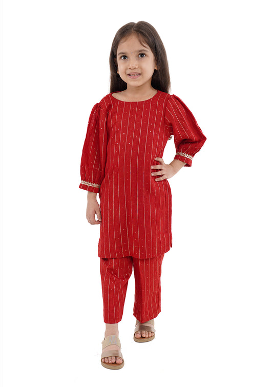 LAAL SULTANA SUIT  SET (GIRL)