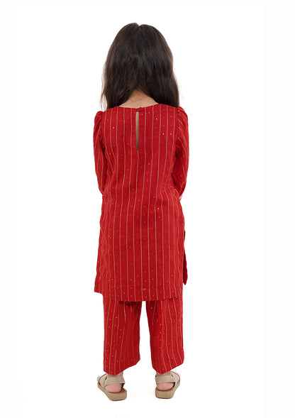 LAAL SULTANA SUIT  SET (GIRL)
