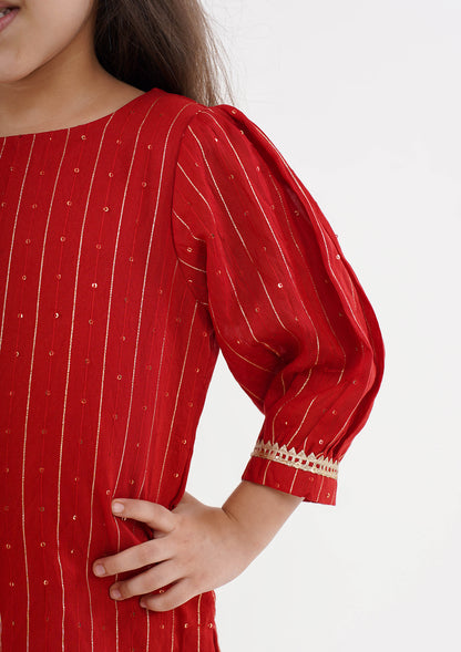 LAAL SULTANA SUIT  SET (GIRL)