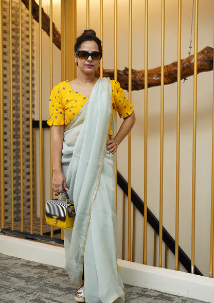 AQUA BLOSSOM 2.0 (SAREE)