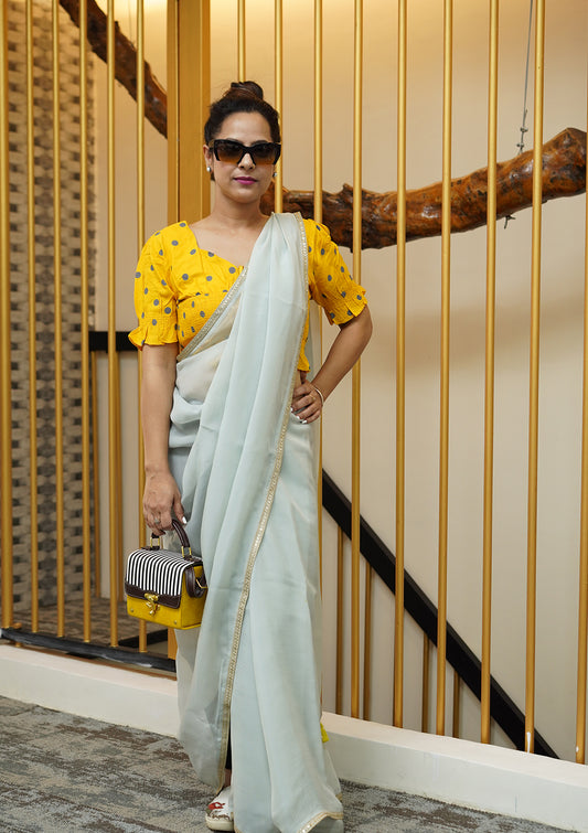 AQUA BLOSSOM 2.0 (SAREE)