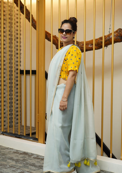 AQUA BLOSSOM 2.0 (SAREE)
