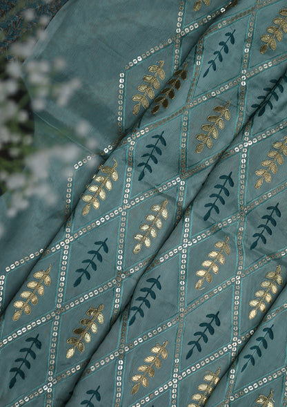 AQUA BLOSSOM 2.0 (SAREE)